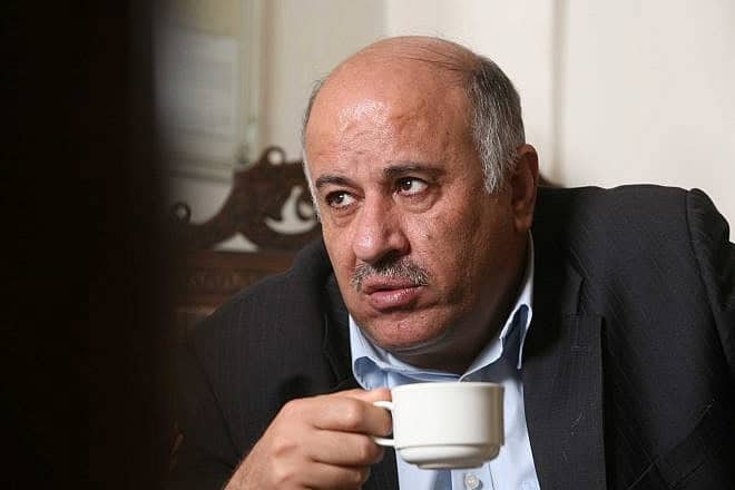 Fatah leader Jibril Rajoub in Jerusalem, April 2, 2008. Photo by Nati Shohat/Flash90.