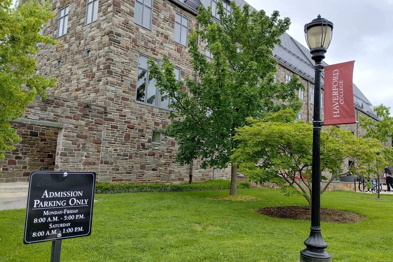 Haverford College in the Philadelphia suburbs, May 15, 2024. Photo by Carin M. Smilk.