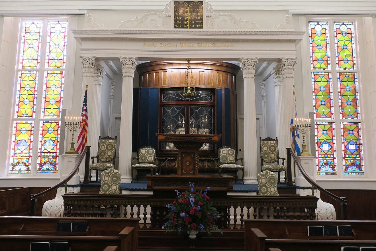 Kahal Kadosh Beth Elohim in Charleston, S.C. Photo by Menachem Wecker.