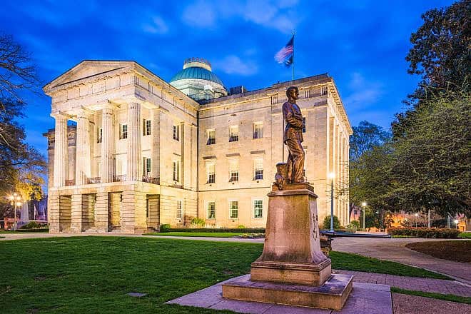 State Capitol building in Raleigh, N.C. Credit: Sean Pavone/Shutterstock.