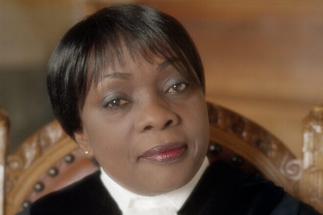Julia Sebutinde, of Uganda, was elected vice-president of the International Court of Justice on Feb. 6, 2024. Credit: Max Koot Foto Studio/U.N. Photo/ICJ-CIJ.