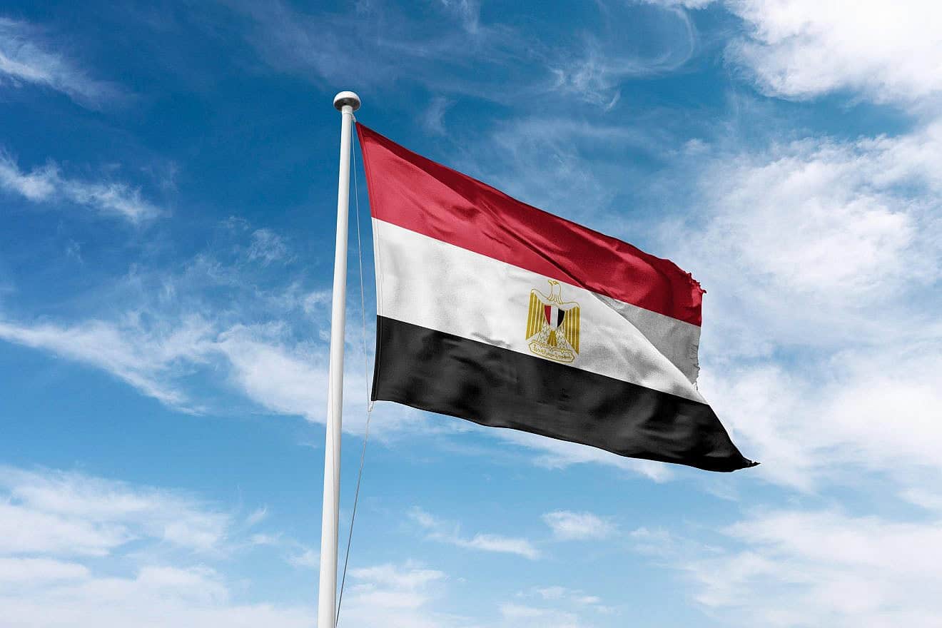 Egyptian flag. Credit: Creative Photo Corner/Shutterstock.