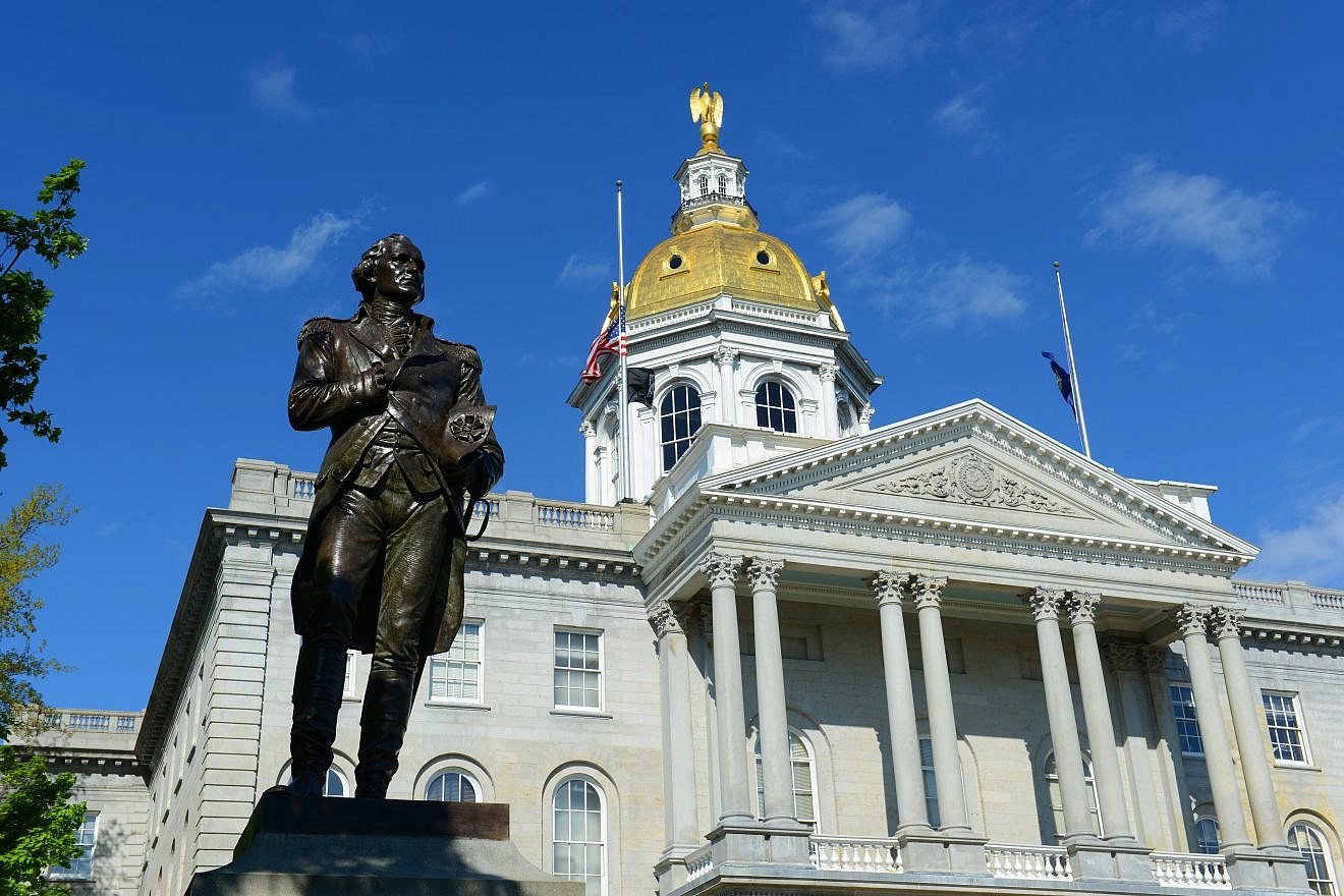 The New Hampshire State House in the capital of Concord. Credit: Wangkun Jia/Shutterstock.