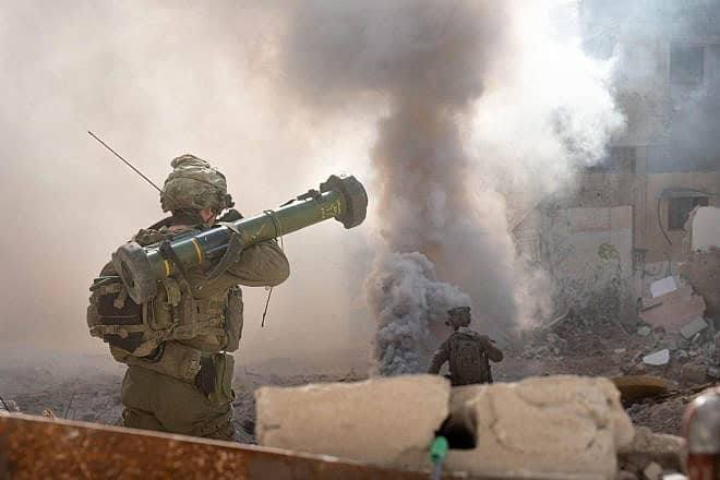 Israel Defense Forces soldiers operate in the Gaza Strip, June 21, 2024. Credit: IDF.
