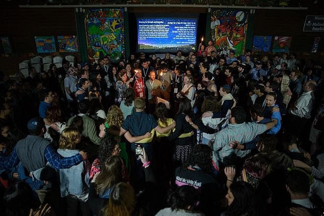 Havdalah at Camp Nai Nai Nai, May 2024. Credit: Courtesy of Moishe House.