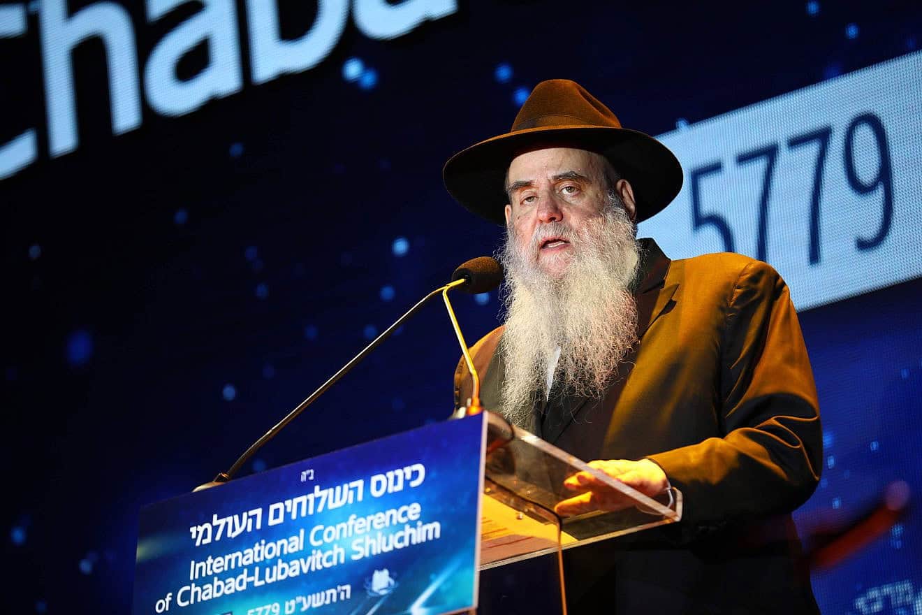Rabbi Moshe Kotlarsky. Credit: Chabad.org.