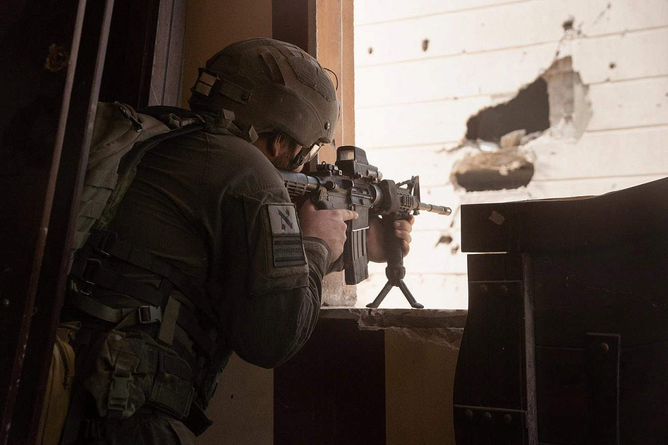 An Israeli soldier during operational activity in the Gaza Strip, July 2024. Credit: IDF.