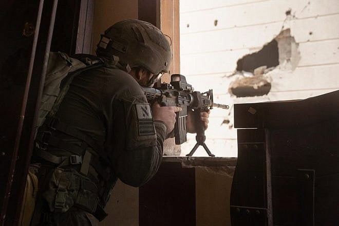 An Israeli soldier during operational activity in the Gaza Strip, July 2024. Credit: IDF.