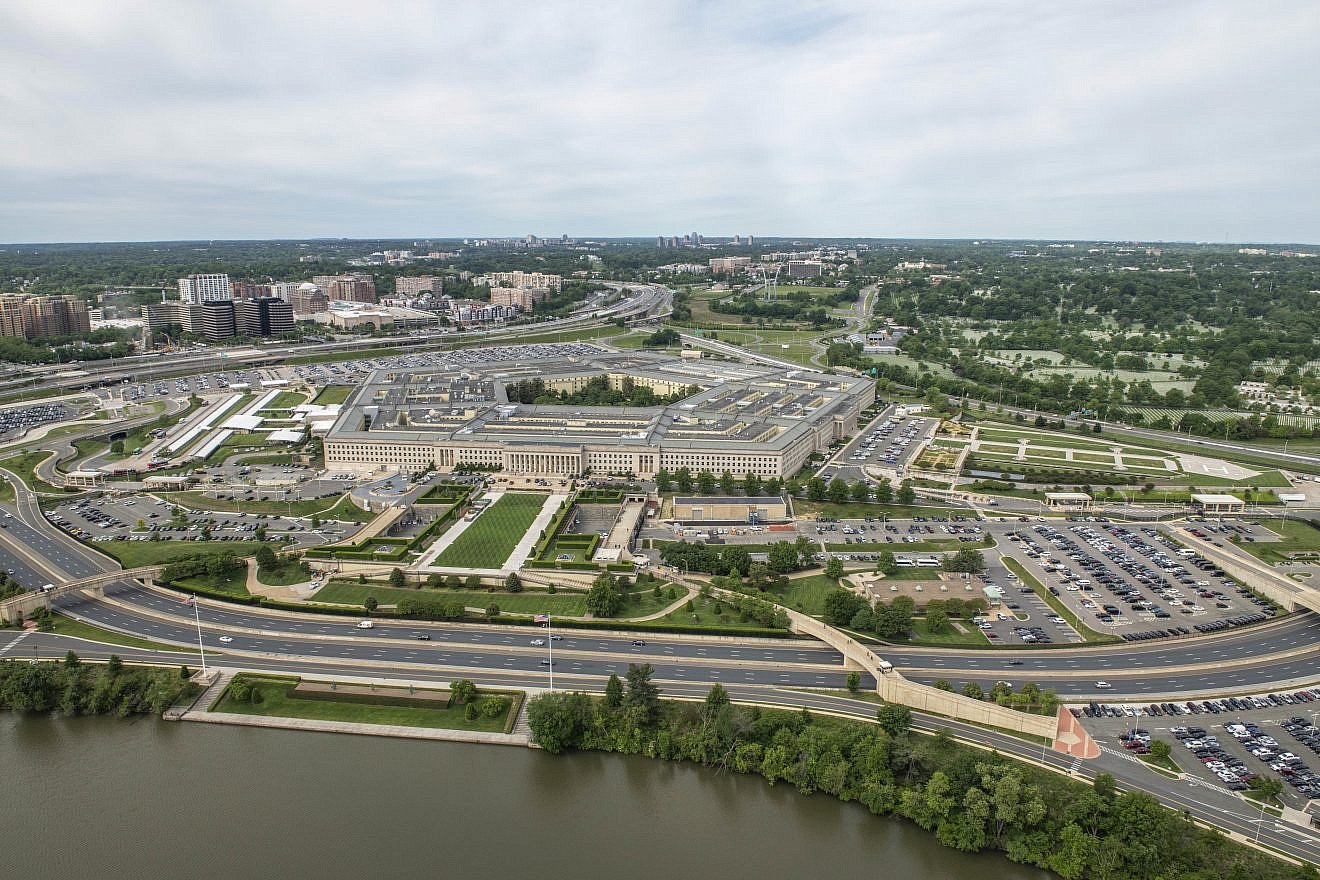 An aerial view of the Pentagon, Washington, D.C., May 11, 2021. Credit: U.S. Air Force Staff Sgt. Brittany A. Chase/U.S. Department of Defense.