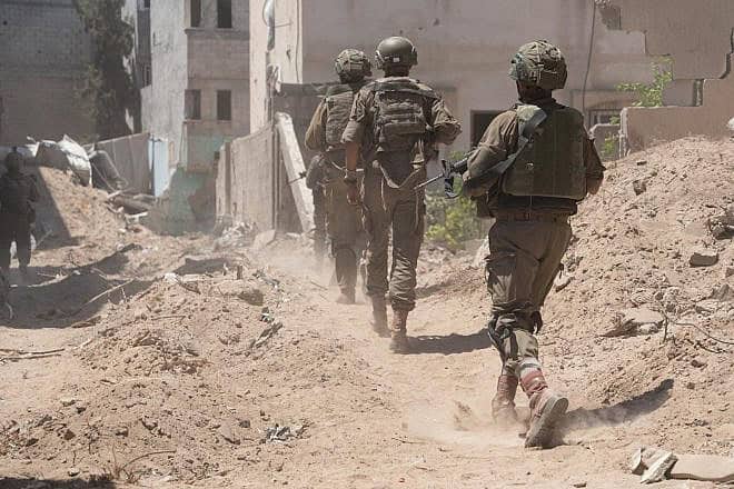 Israeli troops operating in the Gaza Strip, July 2024. Credit: IDF.