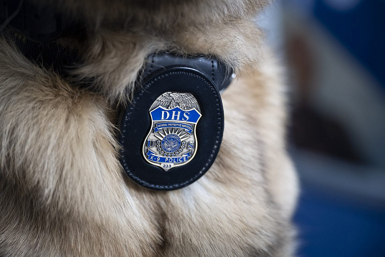 Working canines and their handlers from multiple U.S. Department of Homeland Security agencies, participate in a DHS Working Canine Showcase on the Hill, at the Rayburn House Building in Washington, D.C., on July 10, 2024. Credit: Mikaela McGee/Department of Homeland Security.