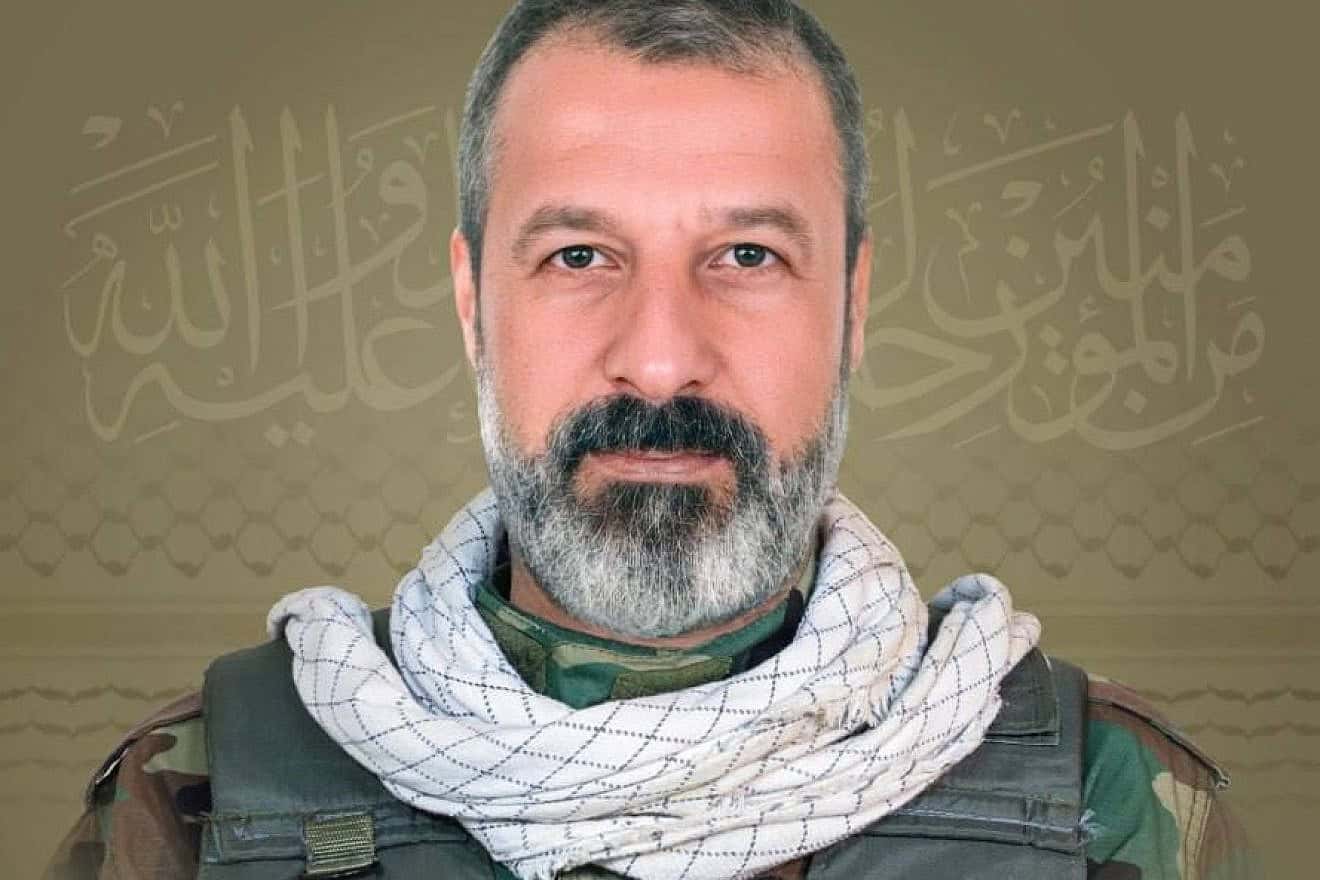 Slain Hezbollah terrorist Yasser Nimr Qarnabsh. Credit: X.