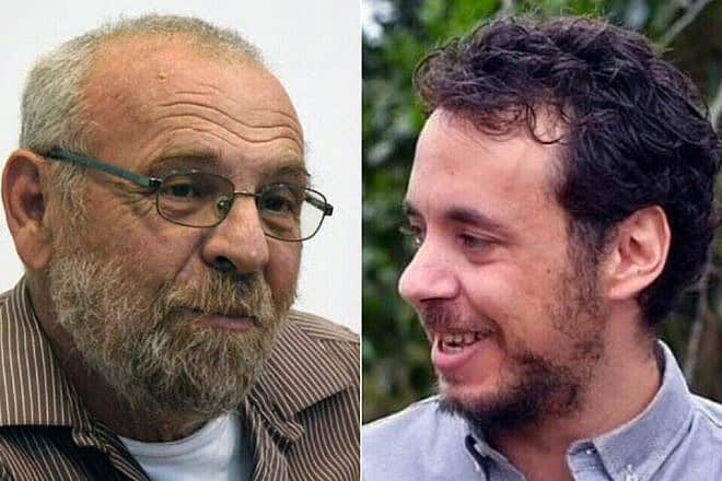 Alexander Dancyg, 76, and Yagev Buchshtab, 35, were kidnapped by Hamas on Oct. 7 and died it captivity, according to the IDF. Credit: Courtesy.