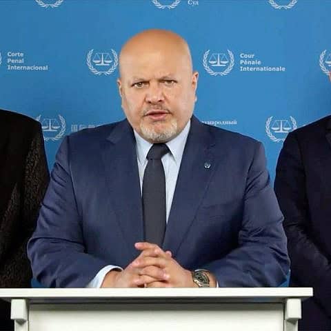 Главный прокурор Международного уголовного суда Карим Хан объявил, что подал ходатайство о выдаче ордеров на арест израильских лидеров, 20 мая 2024 г. Источник: МУС.