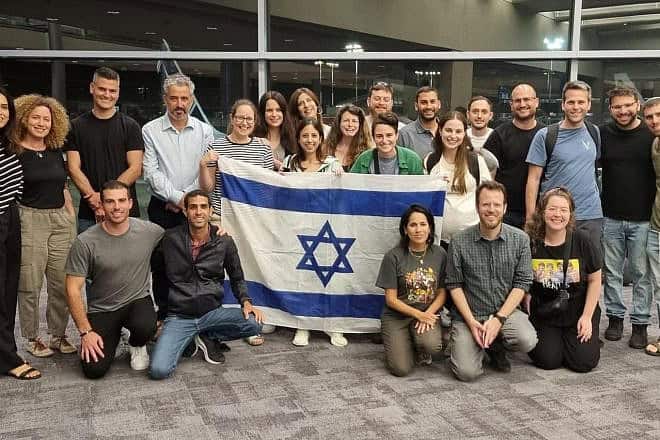 Participants in the Ruderman Program for American Jewish Studies at University of Haifa take part in a tour of Boston and New York. Credit: Ruderman Family Foundation.