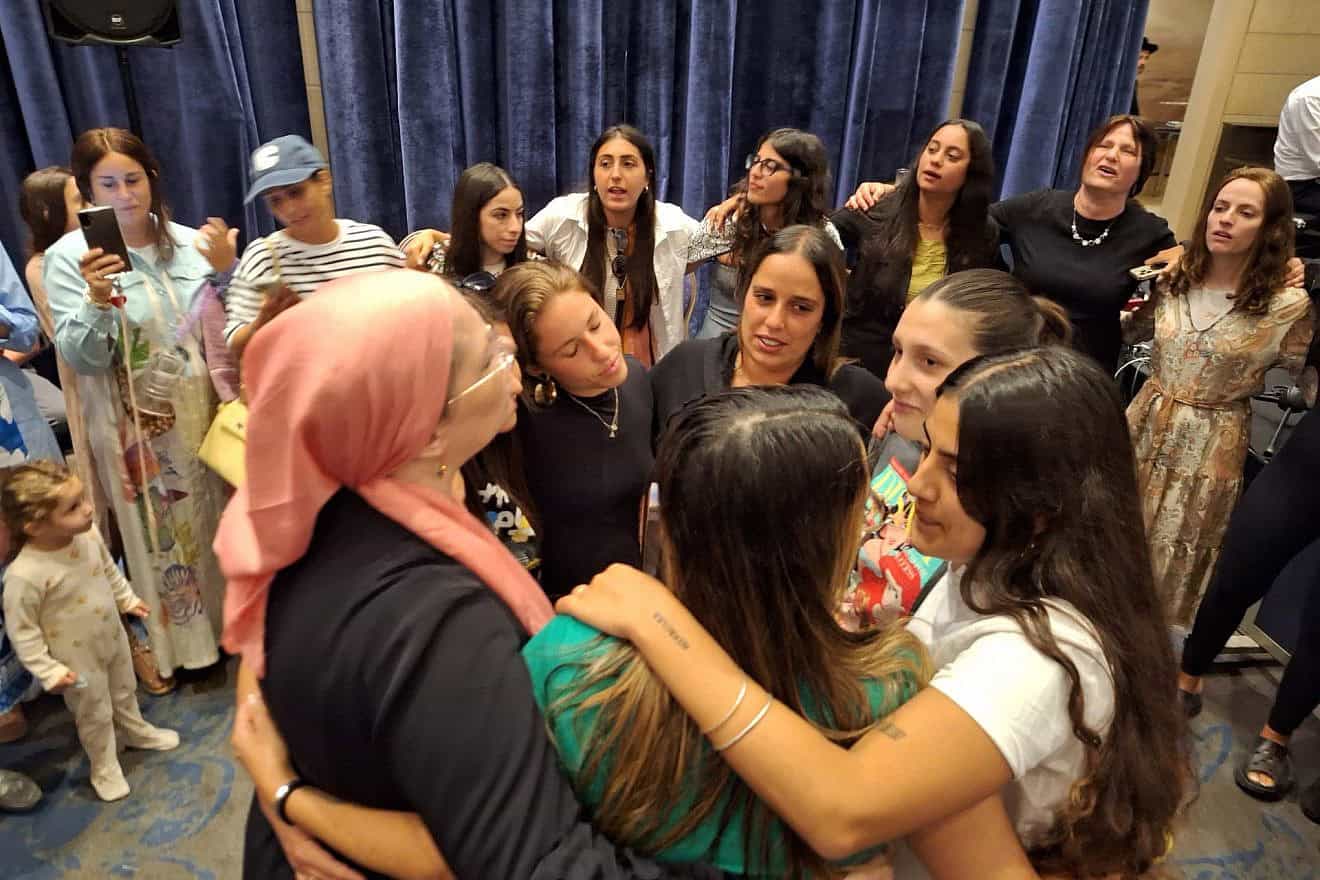 Oct. 7 survivors and religious Israelis participate in a "Shabbaton" event at the David's Citadel Hotel in Jerusalem, June 28, 2024. Credit: Courtesy.