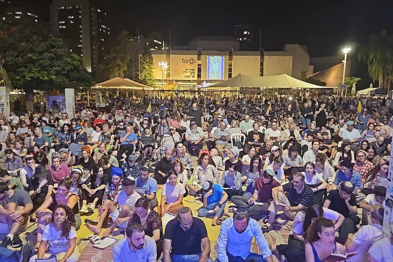 “United for Their Return” rally on Tisha B'Av, focusing on unity and efforts to bring back to Israel the more than 100 hostages who have been held captive in the Gaza Strip since the Oct. 7 terrorist attacks by Hamas in southern Israel, Aug. 13, 2024. Credit: Courtesy of the Yesha Council.