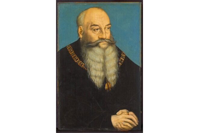 "Portrait of George the Bearded, Duke of Saxony" (c. 1534), attributed to Lucas Cranach the Elder and workshop. Credit: Allentown Art Museum, Pennsylvania.