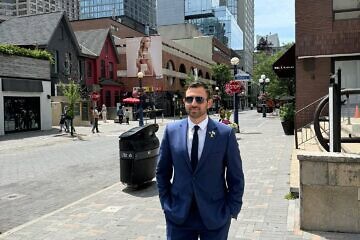 Eylon Levy in Toronto. Credit: Courtesy.