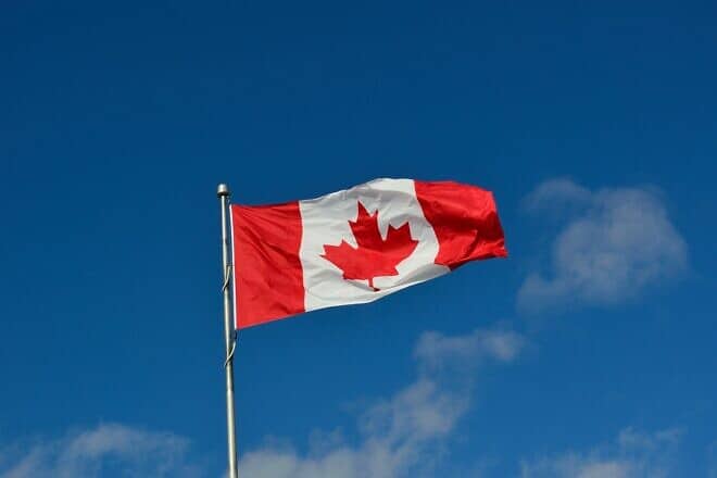 Canadian flag. ElasticComputeFarm/Pixabay.