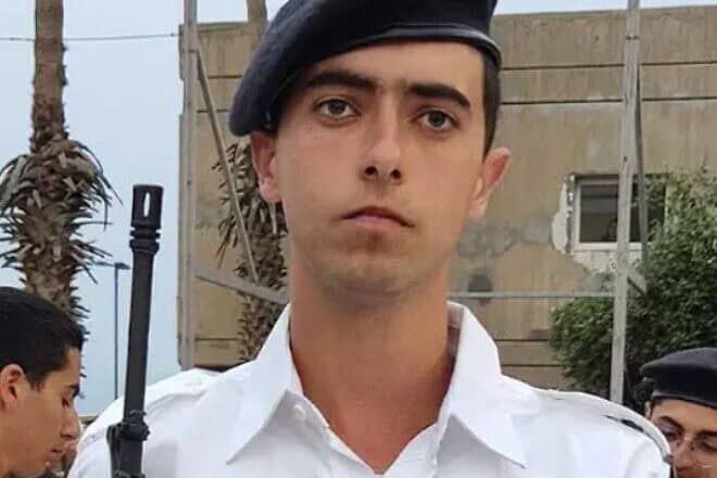Israeli Navy Petty Officer David Moshe Ben Shitrit, 21, was killed during a Hezbollah missile attack on northern Israel, Aug. 25, 2024. Credit: Courtesy.