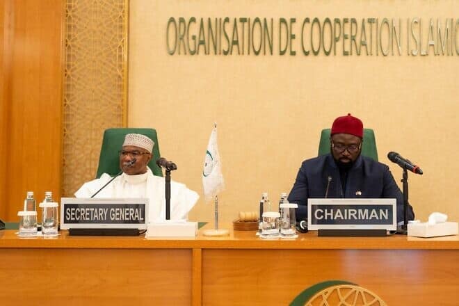 The Organization of Islamic Cooperation (OIC) held an extraordinary meeting to discuss Israel's actions in the region in Jeddah, Saudi Arabia, Aug. 7, 2024. Credit: OIC.