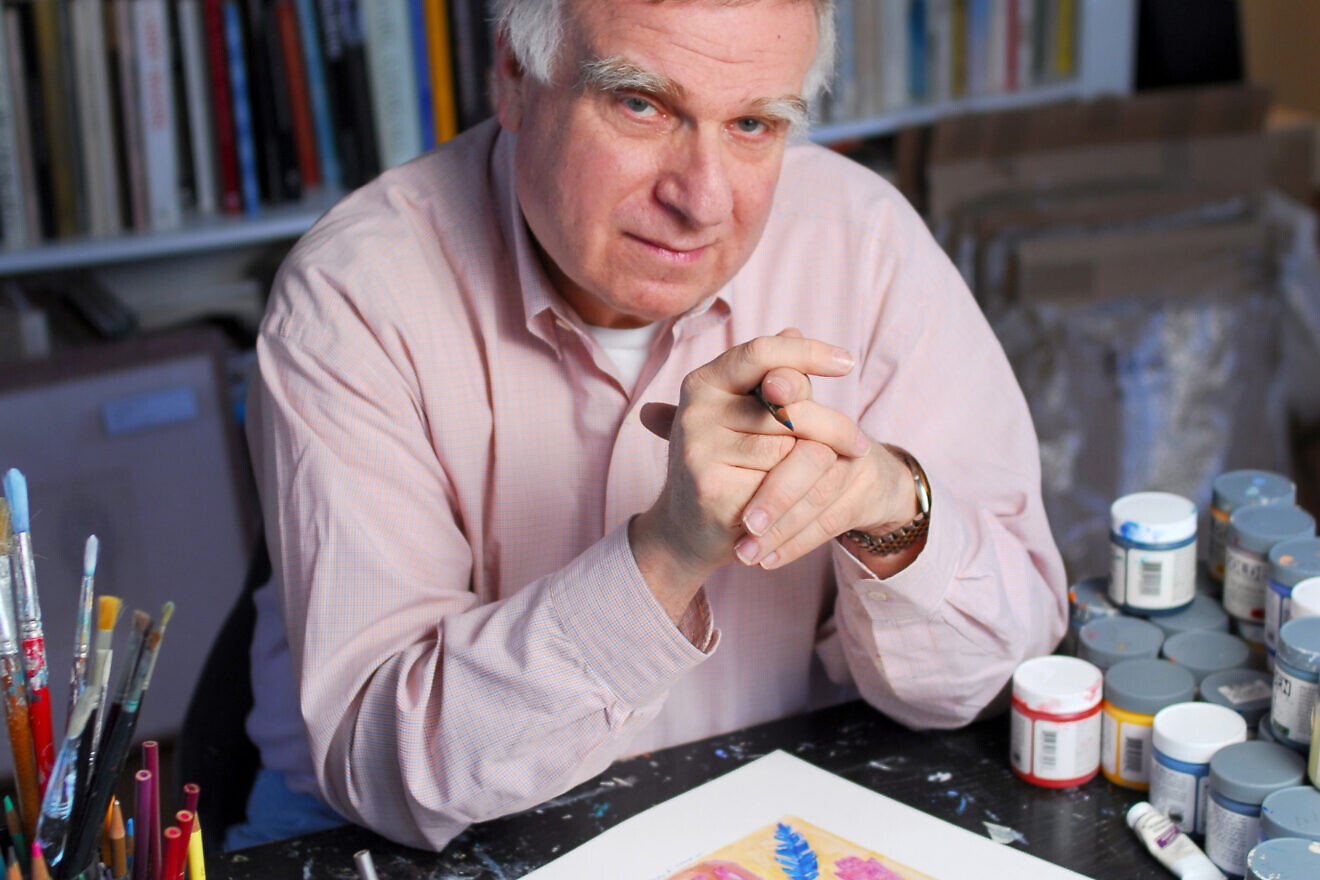The artist and physician Mark Podwal in 2007. Photo by Darryl Pitt.