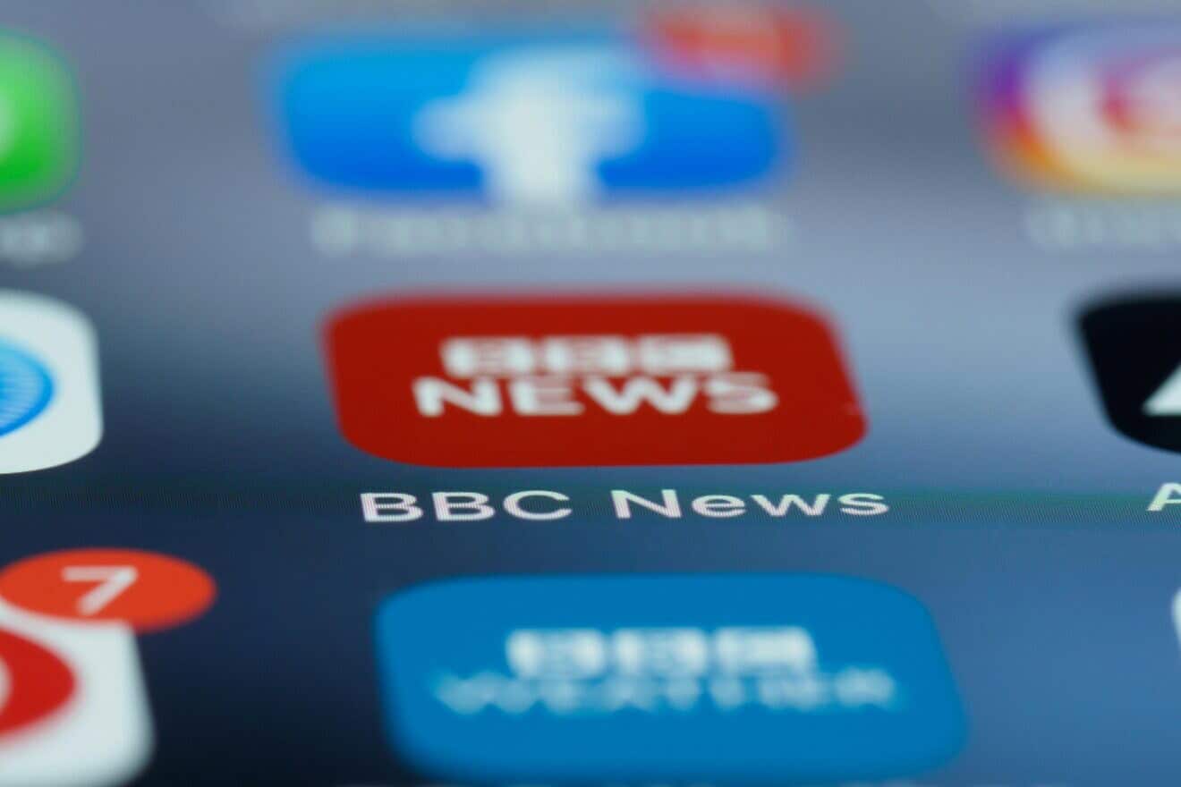 “BBC” news media. Credit: Brett Jordan/Pexels.