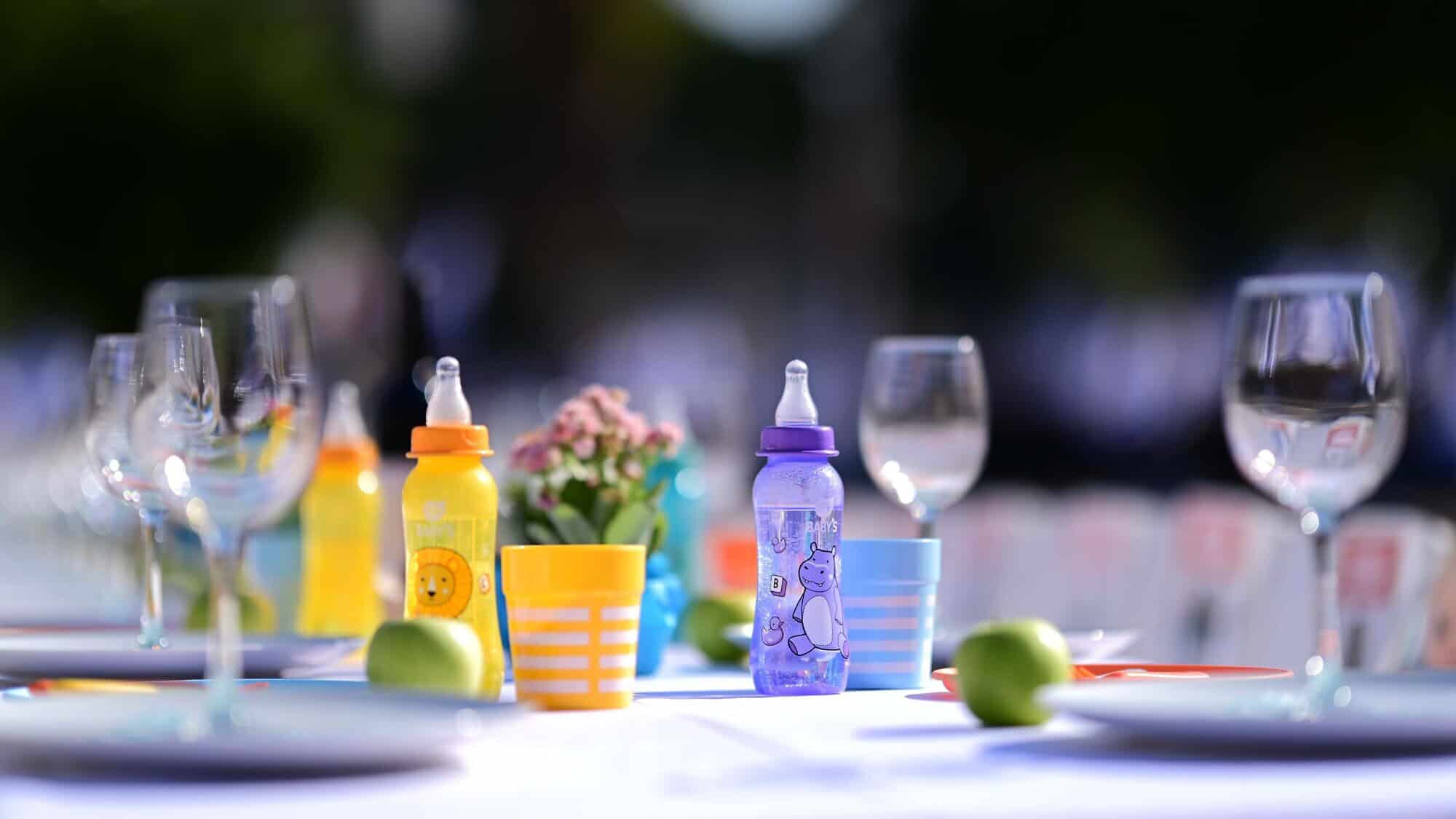 A symbolic Shabbat table, set up by families of Israelis being held hostage by Hamas in the Gaza Strip, at “Hostage Square” outside the Tel Aviv Museum of Art, Oct. 20, 2023. Photo by Tomer Neuberg/Flash90.