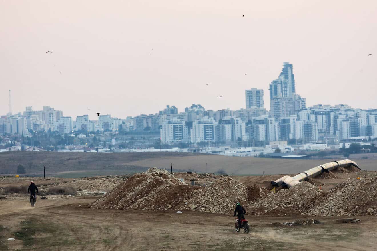 Beersheva, Jan. 22, 2022. Photo by Yonatan Sindel/Flash90.