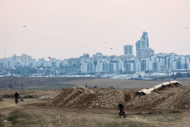Beersheva, Jan. 22, 2022. Photo by Yonatan Sindel/Flash90.