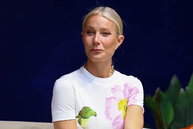 Academy Award-winning actress Gwyneth Paltrow attends the "Encore! Embracing the new entertainment era" session during the Cannes Lions International Festival Of Creativity 2024 - Day Two at Amazon Port Plaza Stage on June 18, 2024 in Cannes, France. Photo by Marc Piasecki/Getty Images.