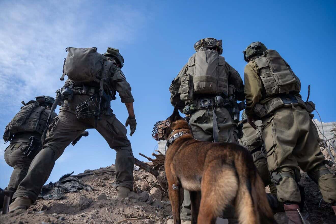 Israel Defense Forces troops operate in the Gaza Strip, Sept. 25, 2024. Credit: IDF.