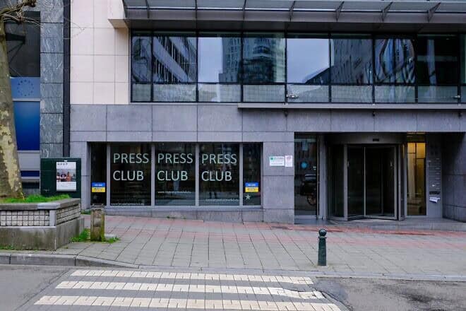 The Brussels Press Club. Source: EJP.