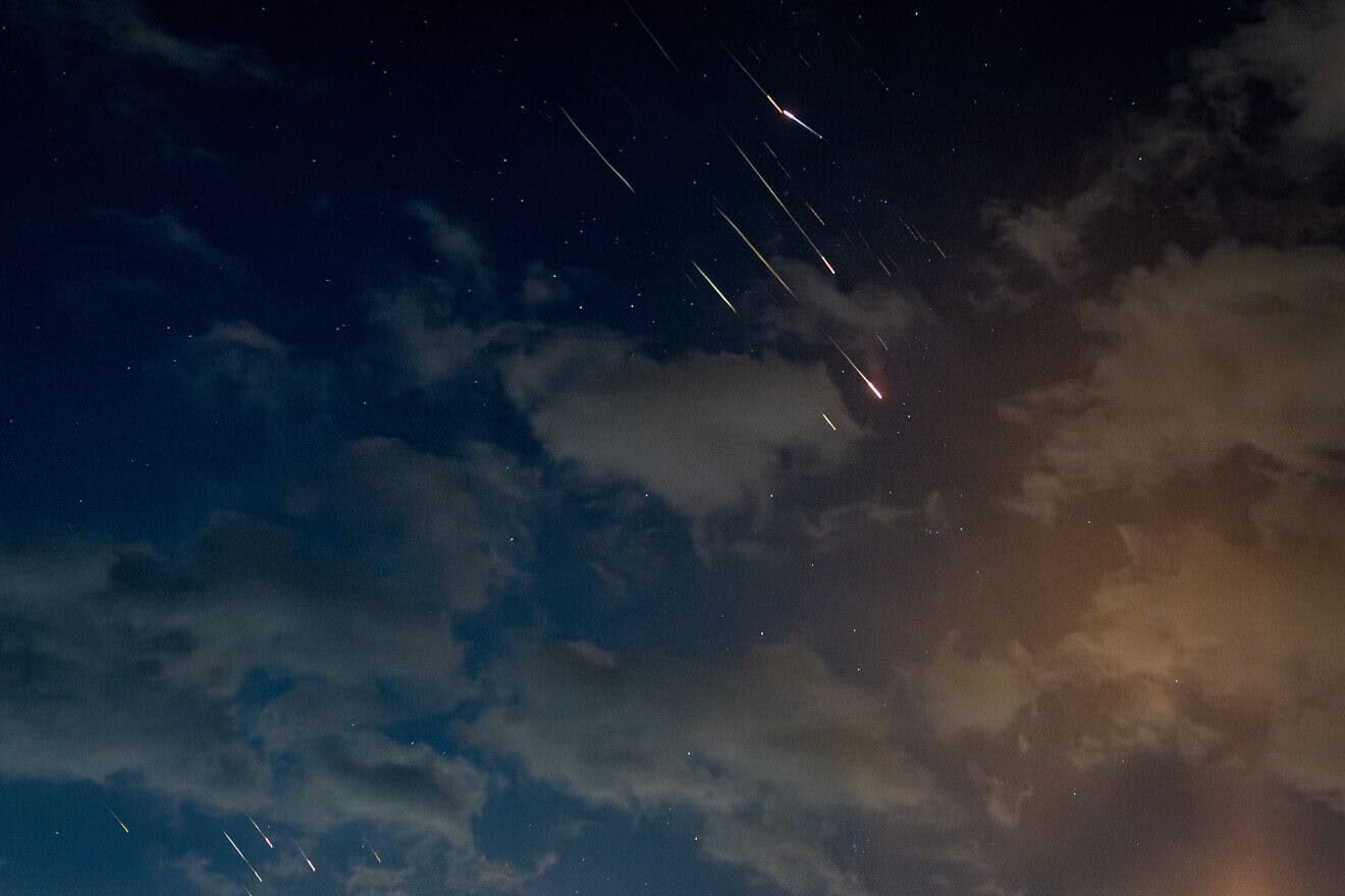 An aerial-defense battery in northern Israel fires interceptors at missiles fired from Iran on Oct. 1, 2024. Photo by Maor Kinsbursky/Flash90.