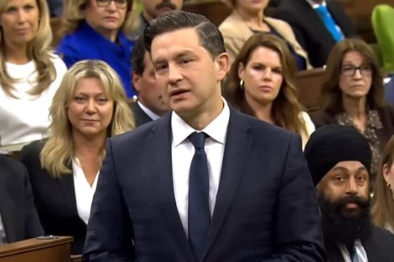 Conservative Party leader Pierre Poilievre speaks in Canada's House of Commons, Sept. 24, 2024. Source: YouTube.