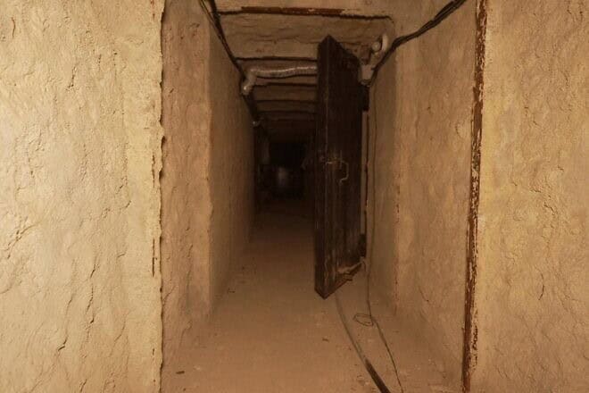 A Hezbollah tunnel shaft. Credit: IDF.