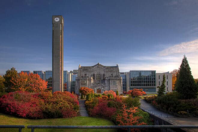 The Irving K. Barber Learning Centre of the University of British Columbia. Credit: CjayD via Wikimedia Commons.