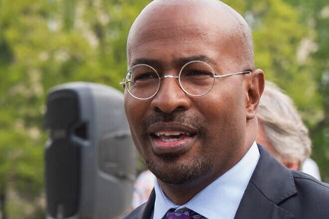 Van Jones in 2016. Credit: Senate Democrats via Wikimedia Commons.