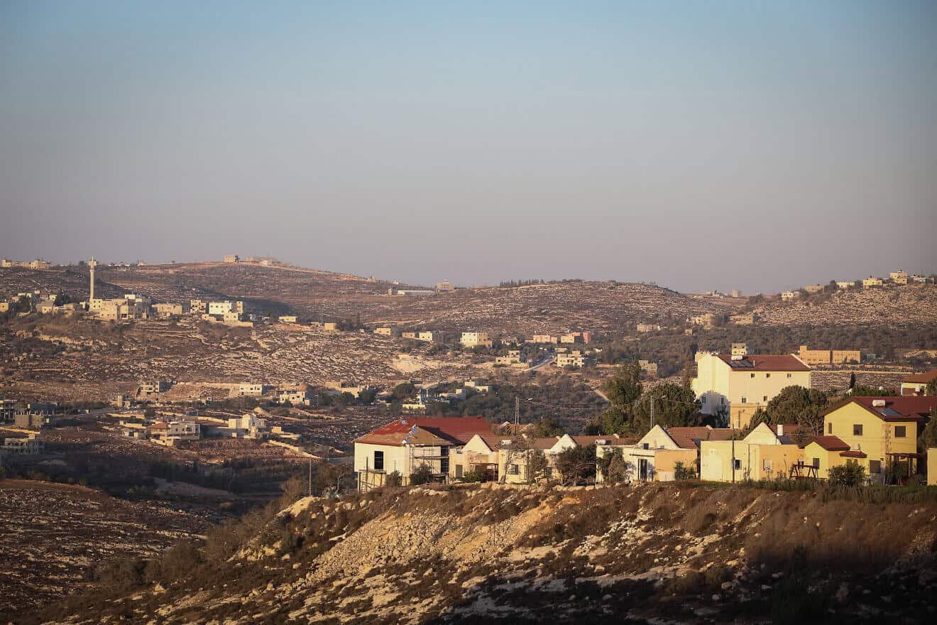 The Jewish community of Shiloh in Samaria, Oct. 6, 2016. Credit: Flash90.
