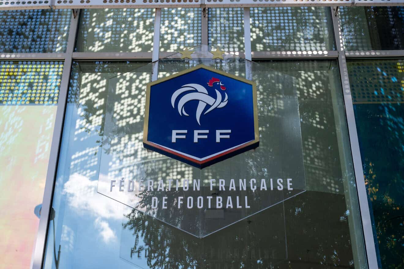 The headquarters of the French Football Federation at Boulevard de Grenelle in Paris, France, Oct. 4, 2024. Photo by Ricardo Milani/Hans Lucas/AFP via Getty Images.