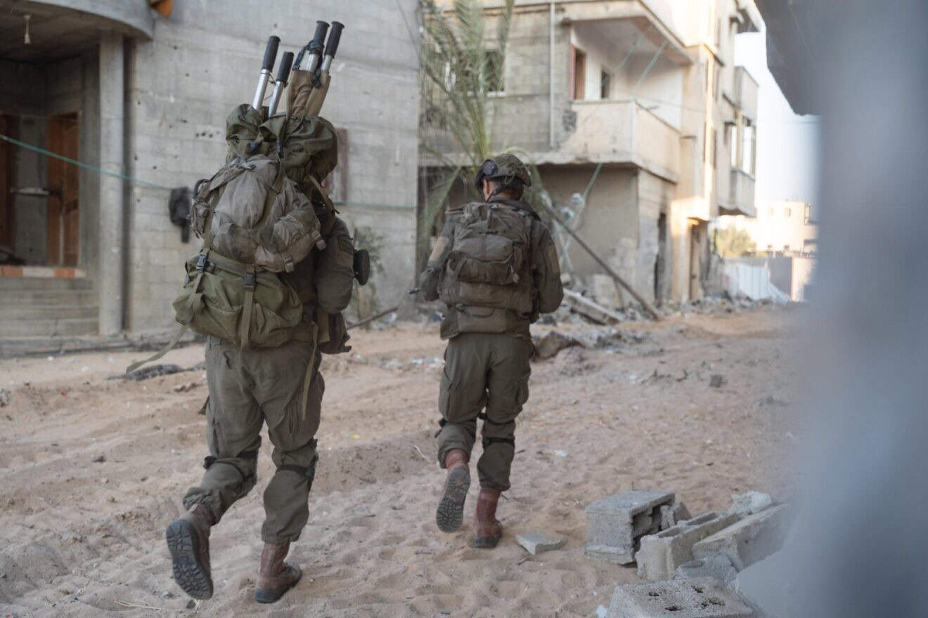 IDF operational activity in the Gaza Strip. Credit: IDF.