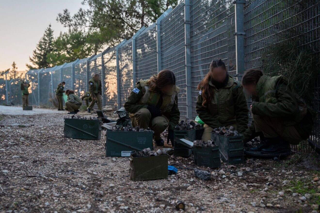 Israel Defense Forces soldiers during  engineering operations in northern Israel, on Dec. 23, 2024. Credit: IDF.