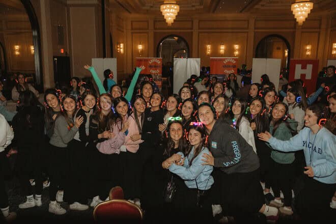 The Yachad Leaderhip Shabbaton included students and Yachad participants from across the United States. Credit: Courtesy.