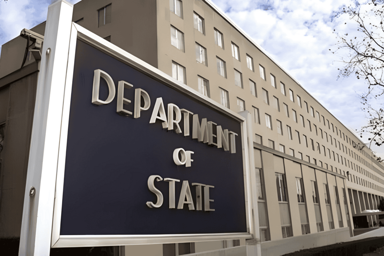 The U.S. Department of State in Washington. Credit: State Department via Wikimedia Commons.