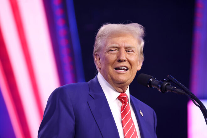 U.S. President-elect Donald Trump speaks at the 2024 AmericaFest at the Phoenix Convention Center in Arizona., Dec. 22, 2024. Photo by Gage Skidmore/Creative Commons.