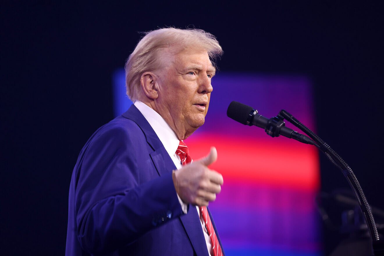 U.S. President-elect Donald Trump speaks at the 2024 AmericaFest at the Phoenix Convention Center in Arizona, Dec. 22, 2024. Photo by Gage Skidmore/Creative Commons.