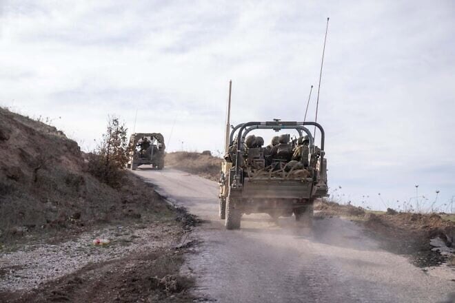 Troops from the IDF's 98th Division during operational activities in Southern Lebanon. Credit: IDF.