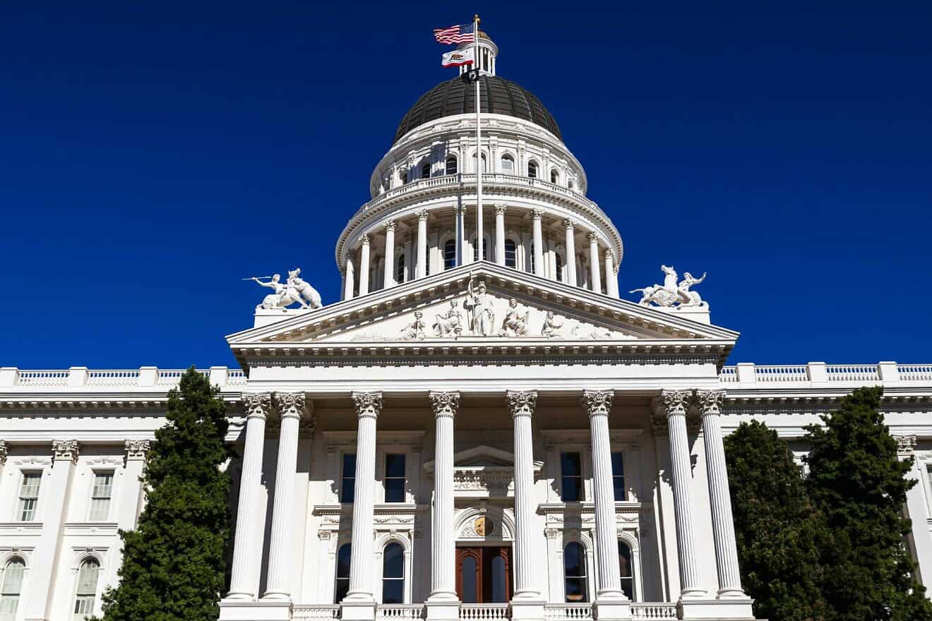 California State Capitol in Sacramento. Credit: Robert So/Pexels.