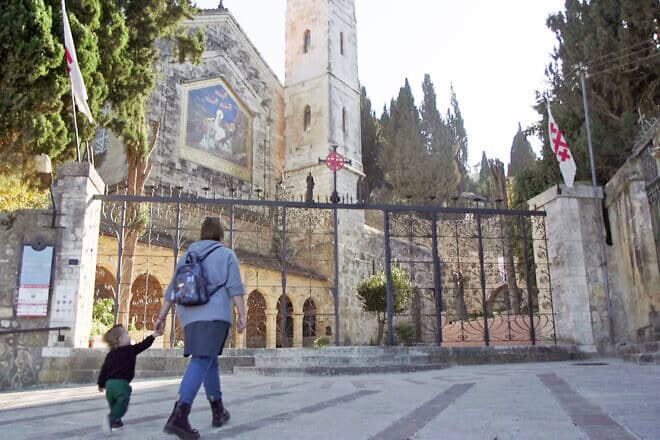 The Church of the Visitation in Ein Kerem, Jerusalem. Photo by Emil Aladjem/Israel Antiquities Authority.